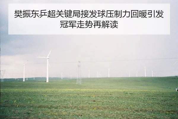 樊振东乒超关键局接发球压制力回暖引发冠军走势再解读